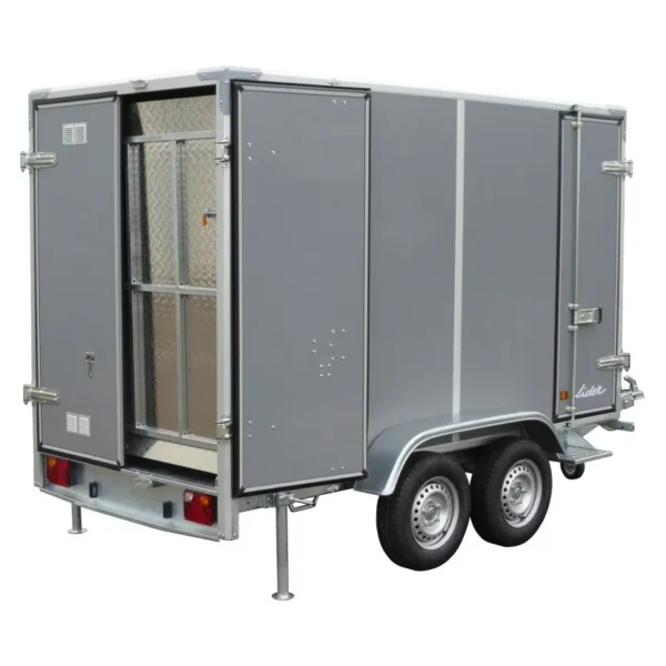 Remorque Lider Fourgon Modèle 38950 2000Kg freiné 2 essieux