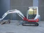Mini-pelle d’occasion Takeuchi TB235 (2008) – 3,5T – Moteur Yanmar 21,3 kw – Image 4