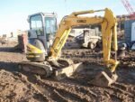 Mini-pelle d’occasion Kobelco SK35SR-5 (2009) – 3,7T – Moteur Yanmar 21,2 kW