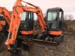 Mini-pelle d’occasion Hitachi ZX30U-2 (2008) – 3,4T – Moteur Yanmar 22,3 kW