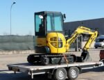 Mini-Pelle Komatsu PC26MR-3 d’Occasion (2013) – 2,8T avec 3 Godets – Image 4