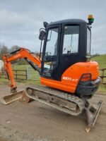 Kubota KX71-3 (2012) – Mini Pelle 2,5T – 2 534 h – 3 Godets – Excellent État