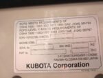 Kubota U25-3 (2005) – Mini Pelle 2,6T – 6 333 h – 3 Godets – Attache Rapide – Révisée – Image 5
