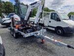 Bobcat E27Z (2023) – Mini Pelle 2,7T – 1h – Avec Remorque ECIM 3T5 + BRH Furukawa