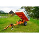 Remorque Basculante Boxer HT12 – Hydraulique, 150×90 cm, Côtés Rabattables – Image 4