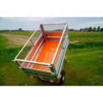 Remorque Basculante Boxer HT12 – Hydraulique, 150×90 cm, Côtés Rabattables – Image 8