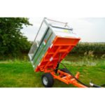 Remorque Basculante Boxer HT12 – Hydraulique, 150×90 cm, Côtés Rabattables – Image 13