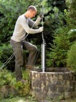 Pompe immergée de forage Einhell GC-DW 1000 – pompe électrique Inox eau claire – 1000W – Image 11